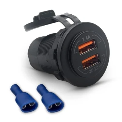 Afbeelding van Offgridtec Dubbel USB stopcontact 12 V/24 V 5 V/4,8 A 3,6 V/32 W