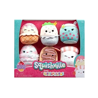 Afbeelding van Squishville Plush 6 Pack Foodie Squad (Squishville by Squishmallows)
