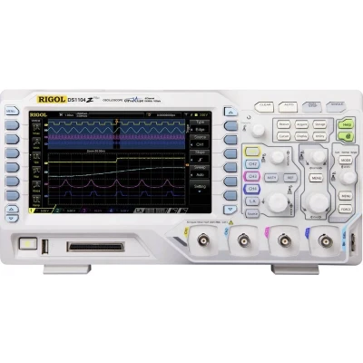 Afbeelding van Rigol DS1104Z Plus Digitale oscilloscoop 100 MHz 4 kanaals 1 GSa/s 6 Mpts 8 Bit Digitaal geheugen (DSO) stuk(s)