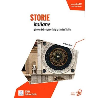 Afbeelding van Storie italiane + audio online: poziom A2/B1