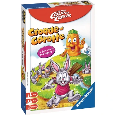Afbeelding van Ravensburger Croque Carotte &#039;Coup de cœur&#039; Bordspel Gokken