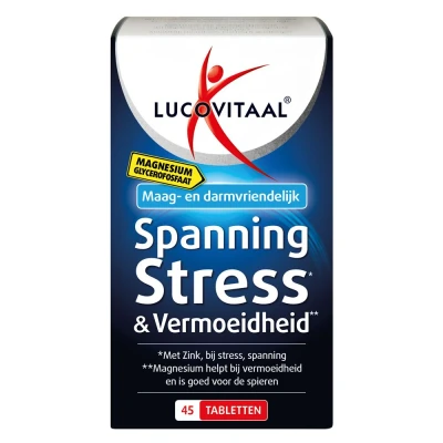 Afbeelding van Lucovitaal Spanning Stress &amp; Vermoeidheid Tabletten 45TB