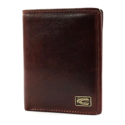 Afbeelding van camel active Leren Portemonnee Japan Combi Wallet Cognac Bruine