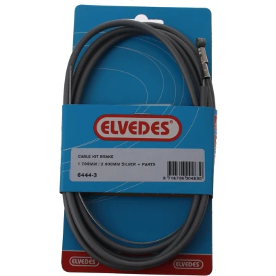 Afbeelding van Elvedes Remkabelset Achter 6444 3 Universeel 1700/2000 Mm Grijs