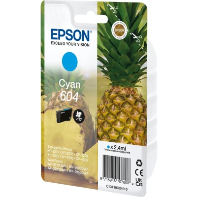 Afbeelding van Originele inkt cartridge Epson 604 Cyaan