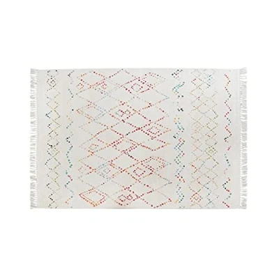 Afbeelding van Tapijt DKD Home Decor Wit Multicolour (120 x 180 0,7 cm)