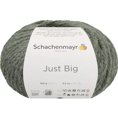 Afbeelding van Schachenmayr Just Big handbreigaren, 100 g, salie gemêleerd