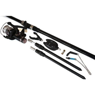 Afbeelding van FISH XPRO Carp Pro Set 1 Rod Karperhengelset Zwart