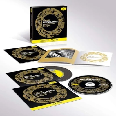Afbeelding van Berliner Philharmoniker, Herbert Von Karajan Wagner: Die Walküre (4 CD Blu Ray Audio)