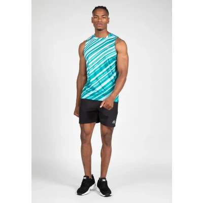Afbeelding van Gorilla Wear Lubec Shorts, Heren, Maat: XXL, Black