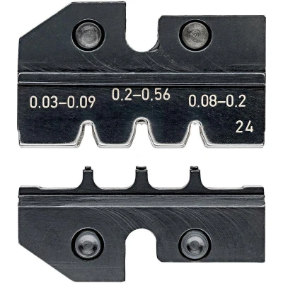Image de KNIPEX 97 49 24 matrices de sertissage pour fiches D Sub
