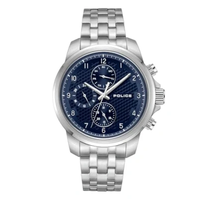 Afbeelding van Police Mensor Chronograaf, Heren, Maat: One Size, Blue