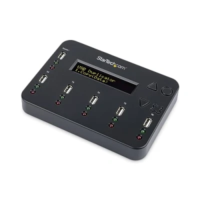 Afbeelding van StarTech Standalone 1:5 USB Flash Drive duplicator en wisser, flashdrive kopieerder