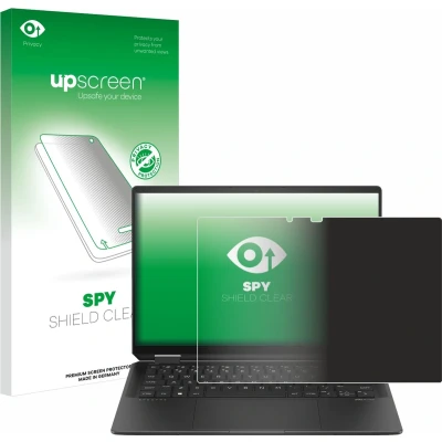Afbeelding van upscreen privacy screenprotector voor HP Spectre x360 (14 e) 2024 Folie Beschermfolie Blauwlichtfilter