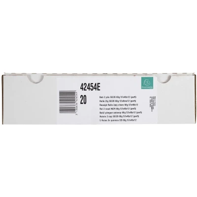 Afbeelding van Exacompta 42454E 20x Kvitteringsruller 2p