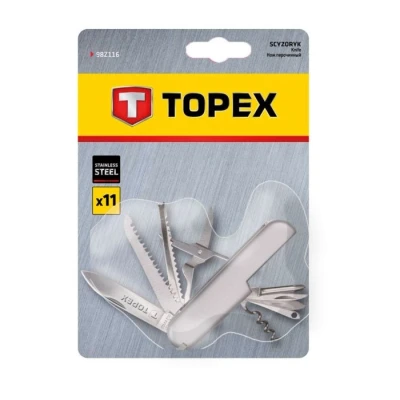 Afbeelding van TOPEX 98Z116 Multifunctioneel gereedschap (Multi tool) 11 177 Roestvrij staal