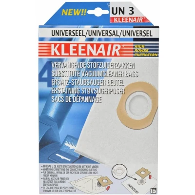 Afbeelding van Kleenair Universele Stofzuigerzakken UN3 4 stuks