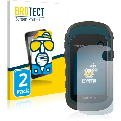 Afbeelding van BROTECT Screenprotector voor Garmin eTrex 22x Folie Beschermfolie matte (2 Stuks)