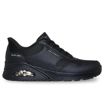 Afbeelding van Skechers Baskets UNO BANKSIA pour femme, Noir, 36 EU, 36.5 EU