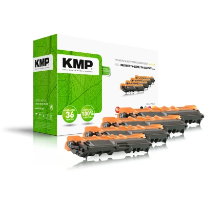 Afbeelding van KMP Tonercassette vervangt Brother TN 242BK, 246C, 246M, 246Y Compatibel Zwart, Cyaan, Magenta, Geel 2500 bladzijden B T58V