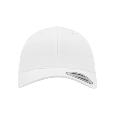Afbeelding van Flexfit Curved Classic Snapback Pet, Maat: One Size, White