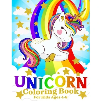 Afbeelding van Unicorn Coloring Book for Kids Ages 4 8