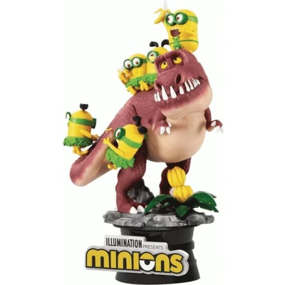 Afbeelding van Beast Kingdom Universal Diorama 048 Minions Prehistoric 16cm