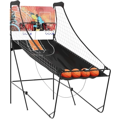 Afbeelding van vidaXL Basketbal arcade met 4 ballen voor 2 spelers