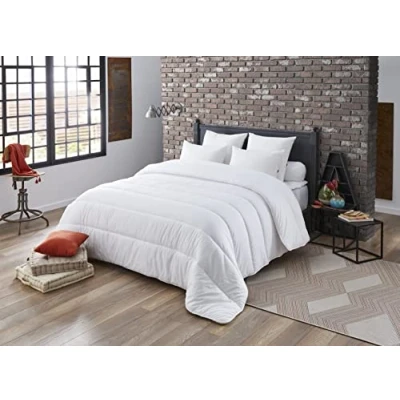 Afbeelding van DODO Gematigd dekbed tegen mijten, 240 x 260 cm, voor tweepersoonsbed, Niagara dekbed, zacht en comfortabel, gemaakt in Frankrijk, machinewasbaar op 40 C