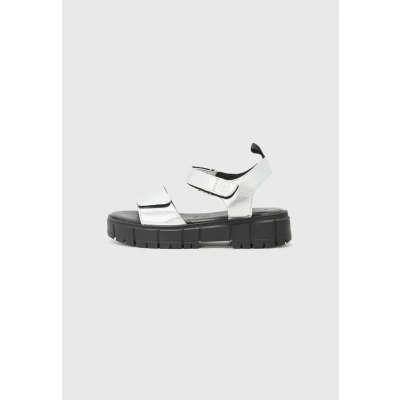 Afbeelding van Tamaris 1 28209 44 damessandalen, zilver., 38 EU