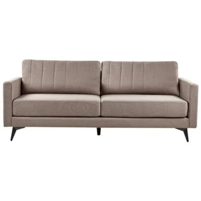 Afbeelding van MALA Driezitsbank Lichtbruin Polyester