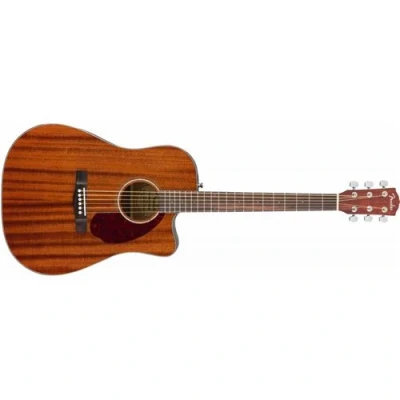 Image de Fender CD 140SCE Dreadnought touche noyer tout acajou (+ étui)