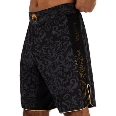 Afbeelding van Venum x Ilia Topuria Unmatched Fight Shorts Zwart Goud L
