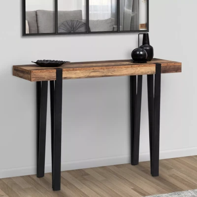 Image de Console AUSTRIA bois pied épingle