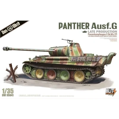 Afbeelding van 1:35 Das Werk 35041 Panzerkampfwagen V Panther Ausf.G Late Productie Tank Plastic Modelbouwpakket