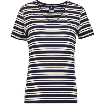 Afbeelding van LUHTA kivihaka T shirt korte mouw dames Blauw