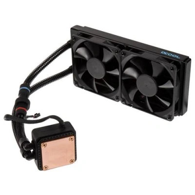 Image de Alphacool Eisbaer LT240 CPU Système de refroidissement liquide processeur (pour : Socket 754, 604, 940, LGA775, 939, LGA1156, AM2, LGA771, AM2+, LGA1366, AM3, G34, LGA1155, C32, AM3+, LGA2011, FM1, FM2, LGA1150, FM2+, LGA2011