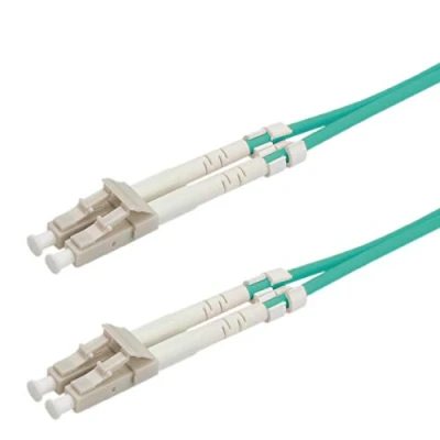 Afbeelding van VALUE F.O. kabel 50/125µm, LC/LC, OM3, turkoois, 20 m
