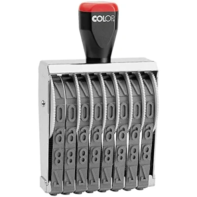 Afbeelding van Colop cijferbandstempel 15 mm 8 cijfers
