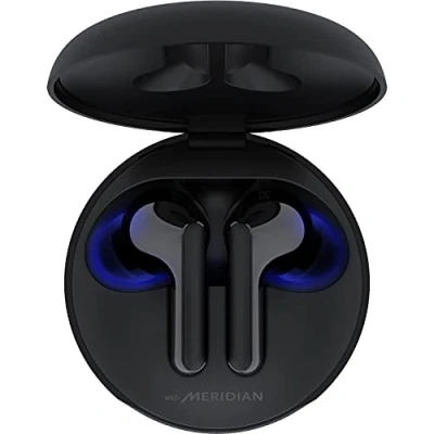 Image de Ecouteurs sans fil Bluetooth True Wireless LG Tone Free FN6 avec boitier UVnano Noir