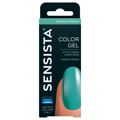 Afbeelding van Sensista Color Gel Mermaid Lemonade Polish groen