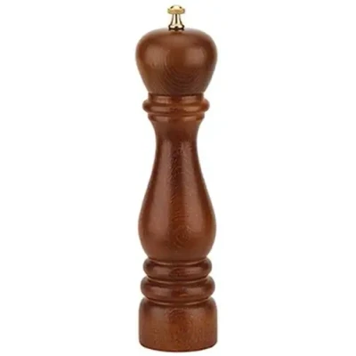 Afbeelding van Legnoart pepermolen/zoutmolen d75*h472mm ROMA Donker Legno24 essenhout