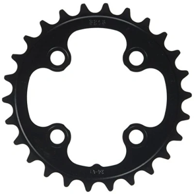 Afbeelding van Tandwiel truvativ 26t mtb steek 64 v1 3mm zw stylo ZWART