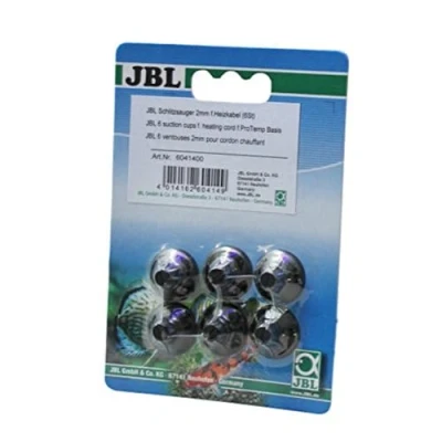 Afbeelding van Jbl Zuignap Met Sleuf Aquarium Toebehoren 2 mm 6 stuks