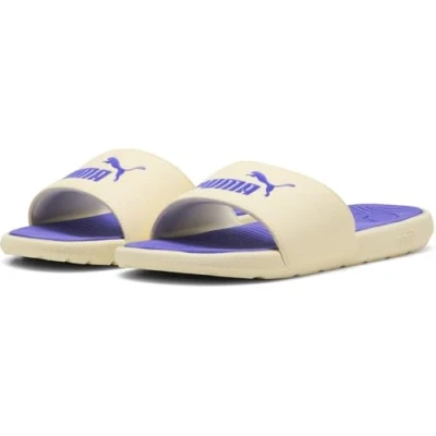 Afbeelding van PUMA Cool Cat 2.0 Wns gladde damessandalen, Romige vanille donkere amethist