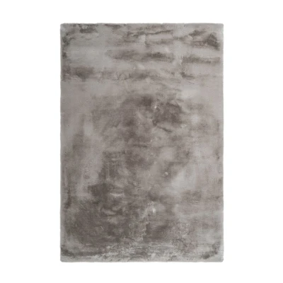 Afbeelding van Emotion Fluffy Vacht Vloerkleed Tapijt Woonkamer Slaapkamer Taupe 200x290 cm Rechthoek Polyester