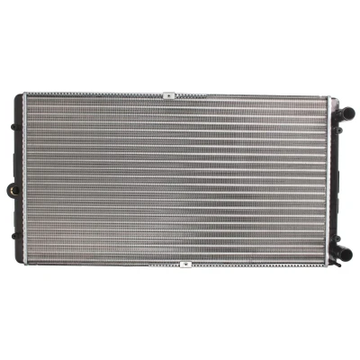 Afbeelding van THERMOTEC D7W067TT Radiateur Aluminium voor voertuigen met/zonder airco 720 415 34 Handgeschakeld Koelribben mechanisch gelast