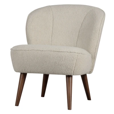 Afbeelding van Sara fauteuil teddy offwhite
