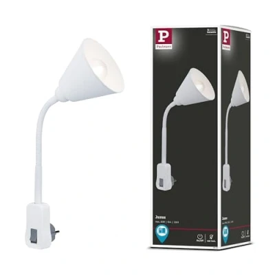 Afbeelding van Paulmann Steckerl Junus Stekkerlamp LED E14 Grijs