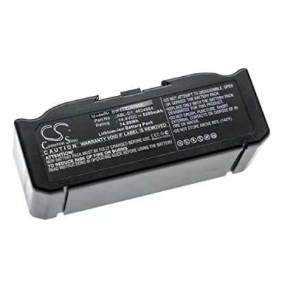 Afbeelding van vhbw Batterij compatibel met iRobot Roomba J7, i755020, i7558, i8, i8+, i8550 stofzuiger, huishoudelijke robot (5200 mAh, 14,4 V, Li ION)